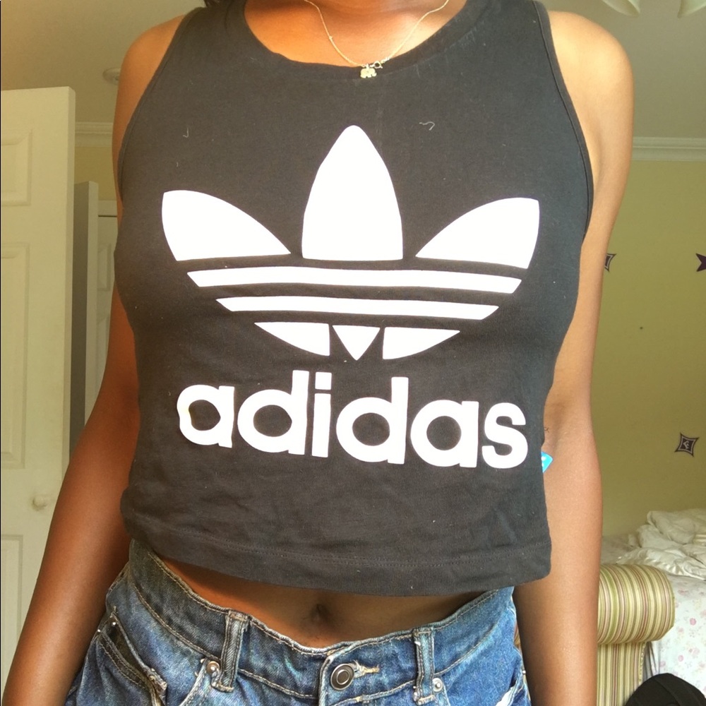 Adidas crop top
